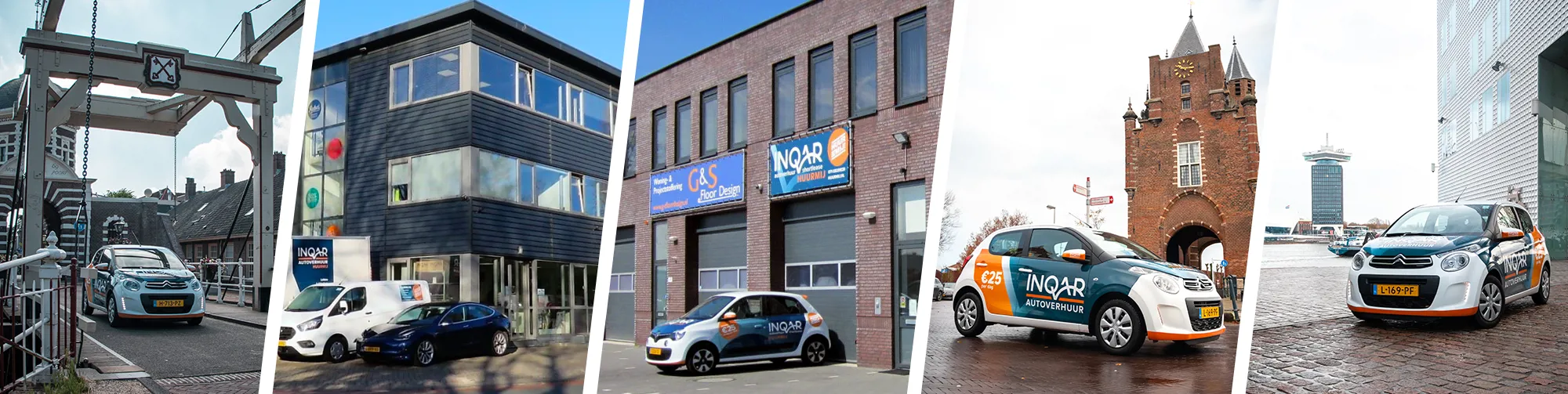 INQAR Huurmij locaties - Privé shortlease auto ophalen of inleveren INQAR Huurmij locaties - Privé shortlease auto ophalen of inleveren