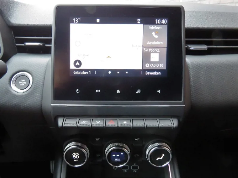 Renault Clio 4 navigatie 10,1 inch android 12 dab+ apple carplay  androidauto - www.